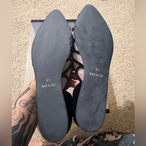 Kat Von D Vegan Leather Adele Flats - Picture 3 of 6